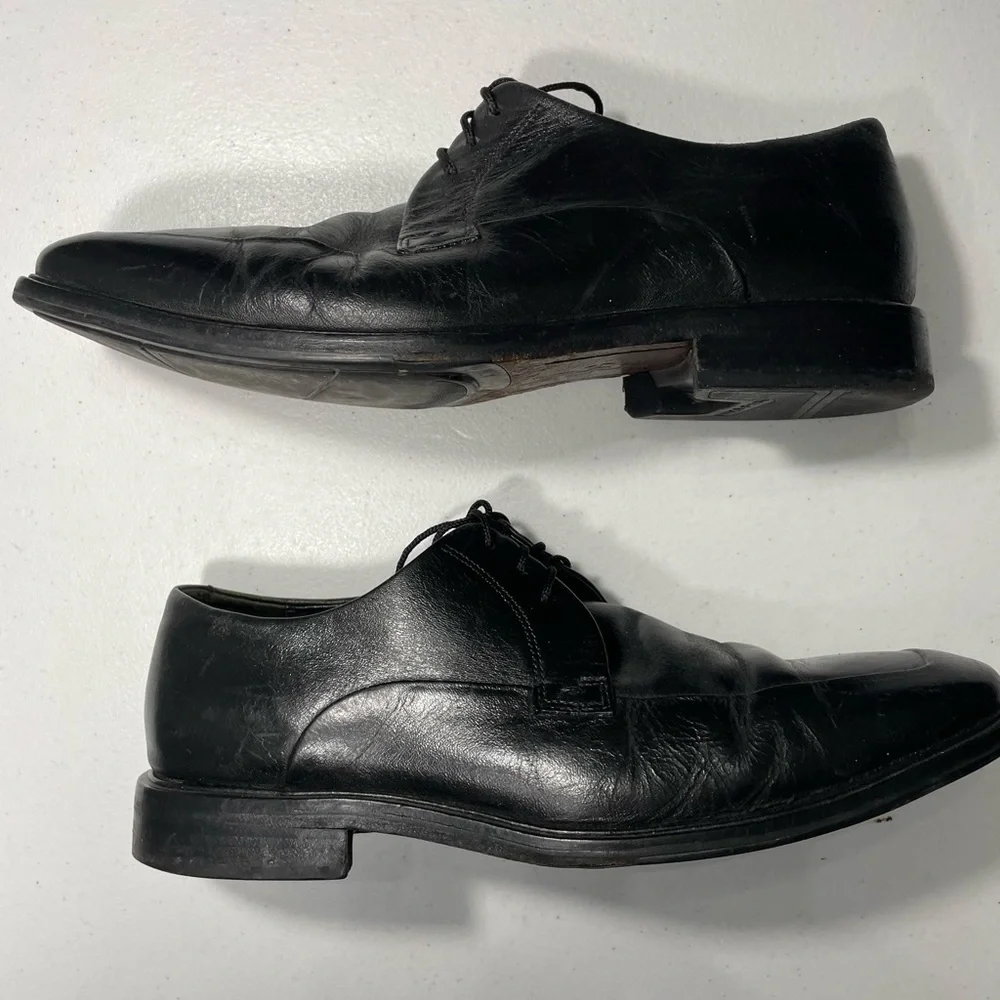 Cole Haan Nike Air Classic Black Leather Men's Shoes Size 9M SB-95